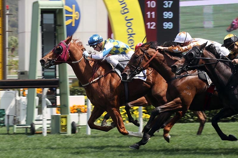 Sam Clipperton and Solar Patch win at Sha Tin