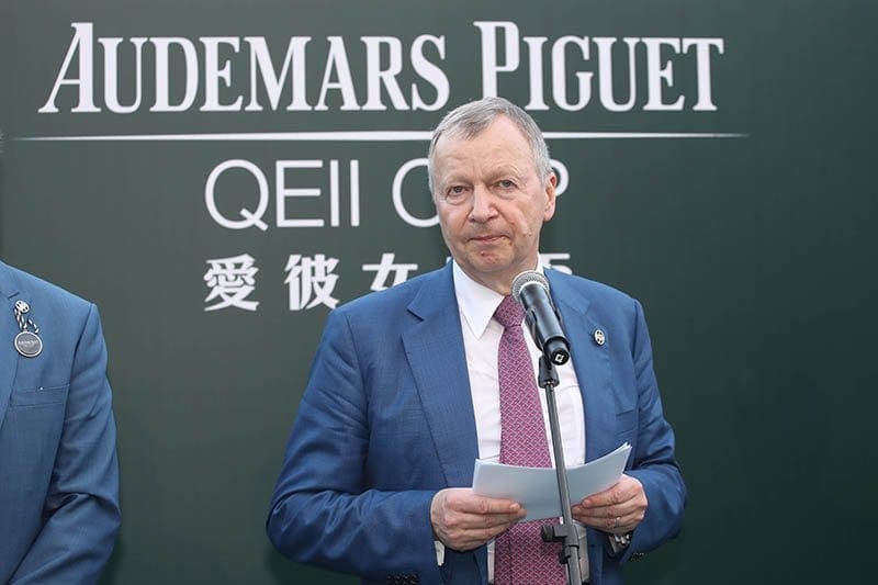 Hong Kong Jockey Club CEO Winfried Engelbrecht-Bresges