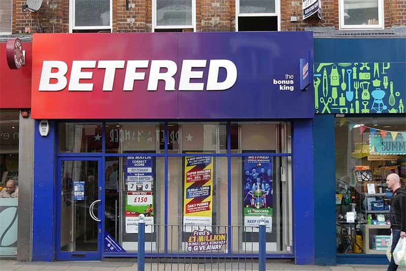 Betfred online sports betting - will get VAT tax payments back