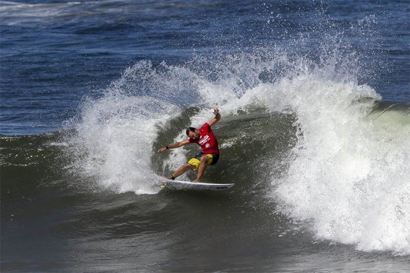 Caio Ibelli from Brazil made a successful return from injury